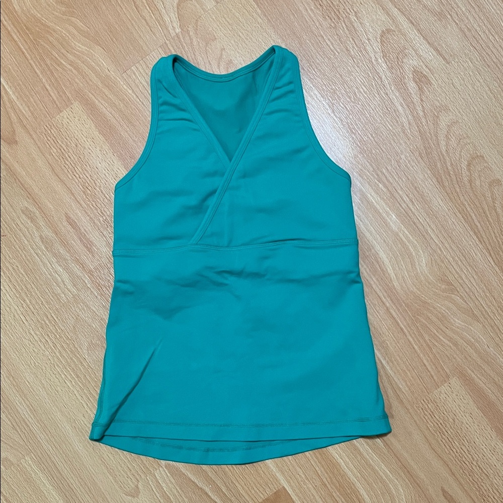 lululemon athletica Turquoise Tank Top